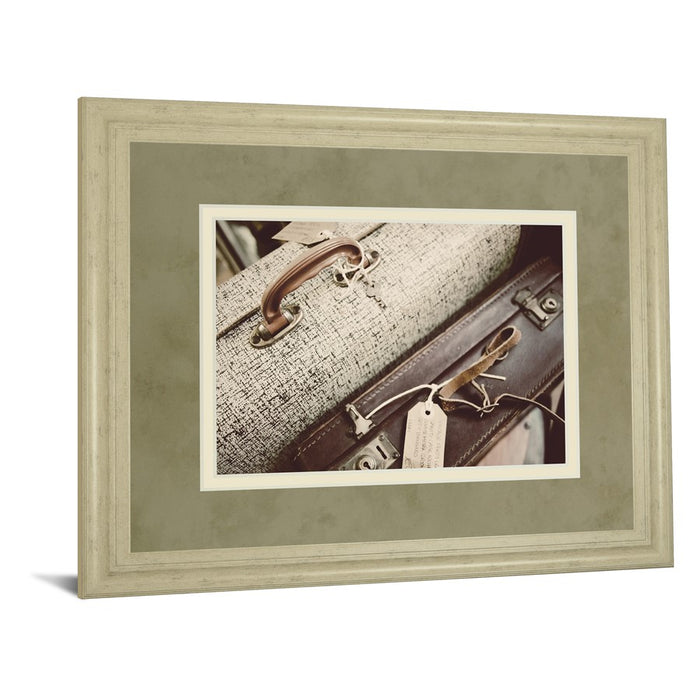 Classy Living Old Travelers Wall Art Double Mat 40"x34", Ivory Bliss