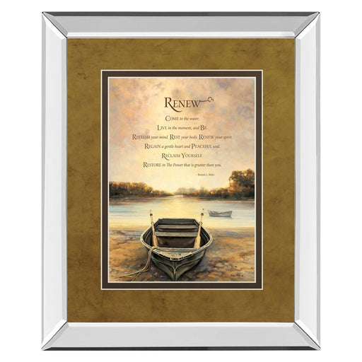 Classy Living Renewal Reflection Wall Art 34"x40", Mirrored