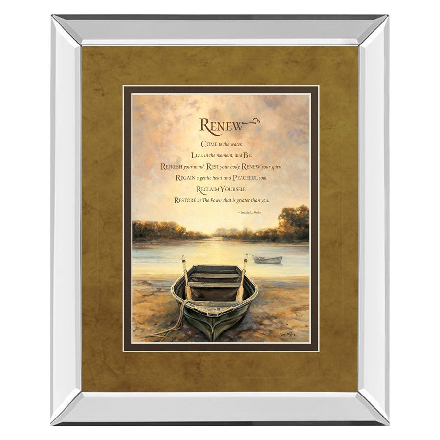 Classy Living Renewal Reflection Wall Art 34"x40", Mirrored