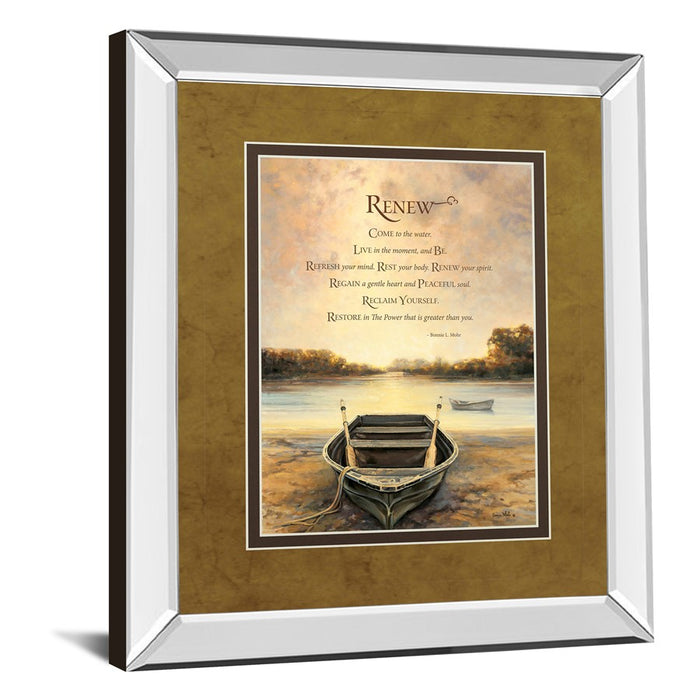 Classy Living Renewal Reflection Wall Art 34"x40", Mirrored