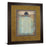 Classy Living Time For Everything Wall Art Double Mat 34"x40", Chocolate