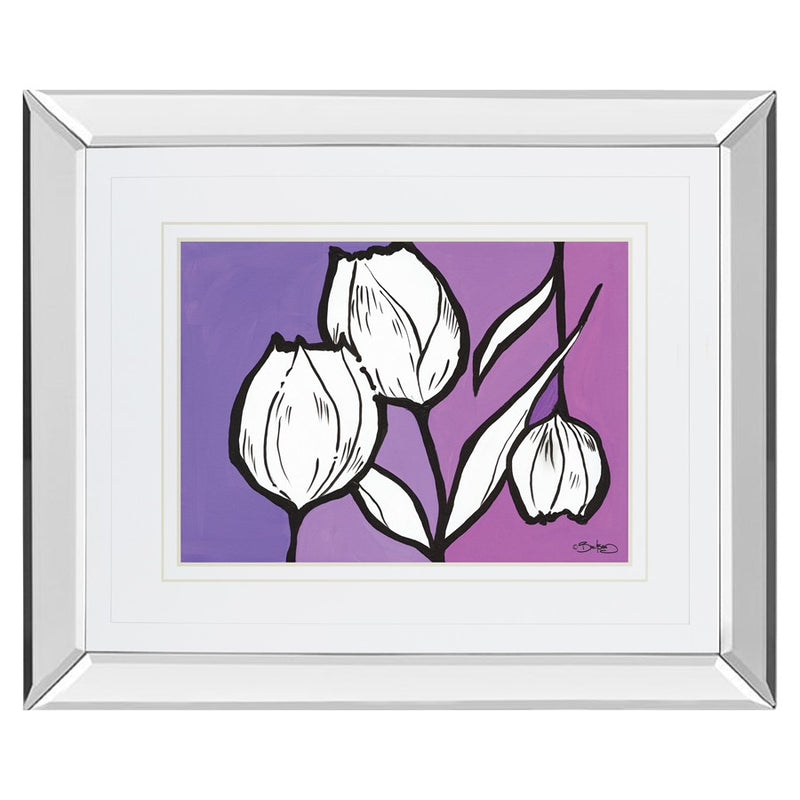 Classy Living Unity Blooms Wall Art 40"x34", Mirrored