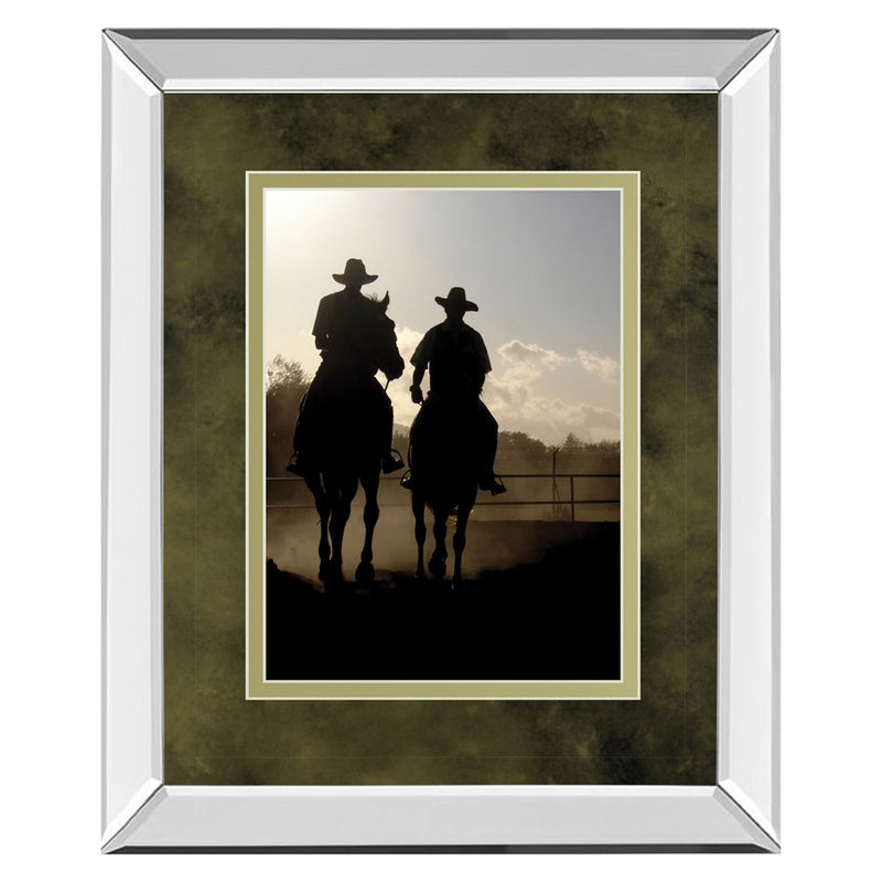 Classy Living Cavalier Silhouettes Wall Art 34"x40", Mirrored