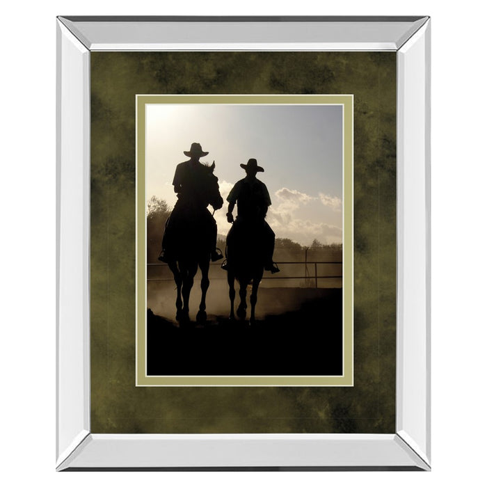 Classy Living Cavalier Silhouettes Wall Art 34"x40", Mirrored - DM5558MF