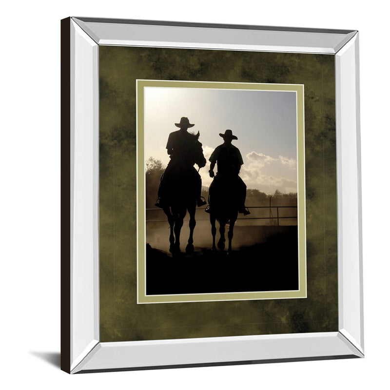 Classy Living Cavalier Silhouettes Wall Art 34"x40", Mirrored