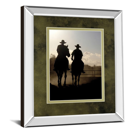 Classy Living Cavalier Silhouettes Wall Art 34"x40", Mirrored