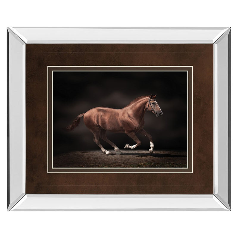 Classy Living Galloping Stallion Wall Art 40"x34", Mirrored