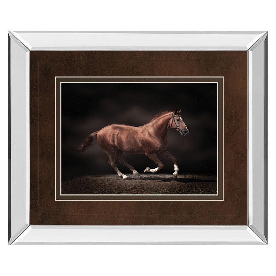 Classy Living Galloping Stallion Wall Art 40"x34", Mirrored - DM5559MF