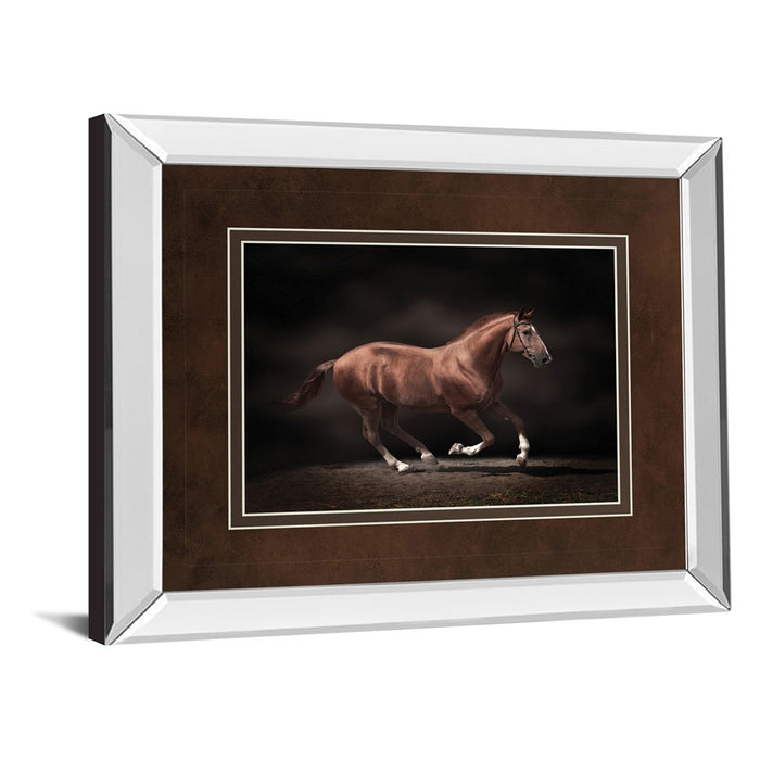 Classy Living Galloping Stallion Wall Art 40"x34", Mirrored