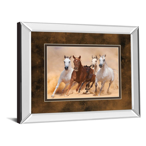 Classy Living Galloping Freedom Wall Art 40"x34", Mirrored