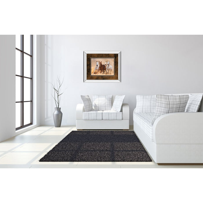 Classy Living Galloping Freedom Wall Art 40"x34", Mirrored