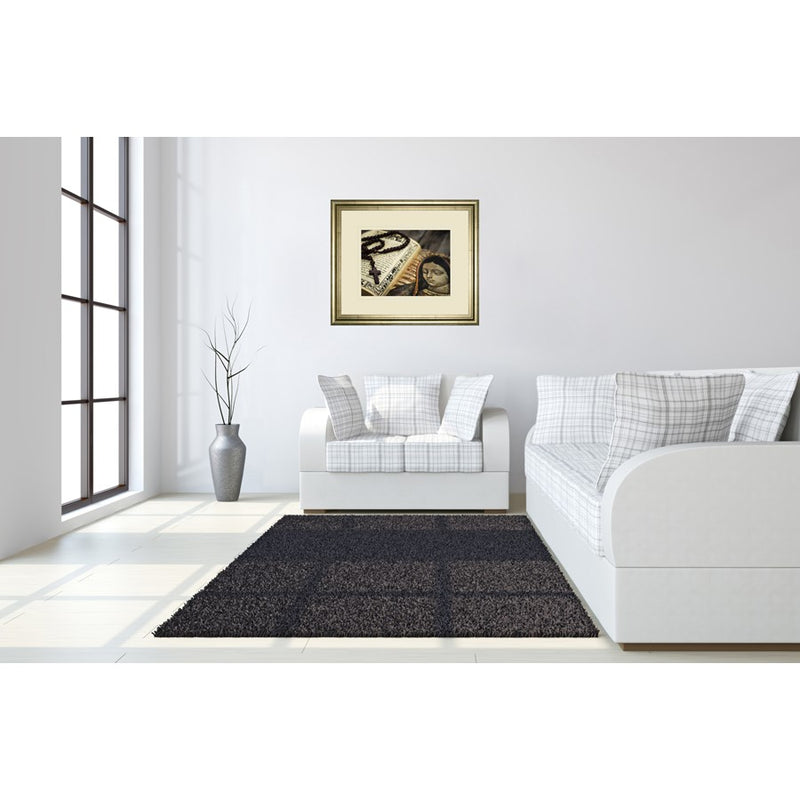 Classy Living Rosary Reflection Wall Art Double Mat 40"x34", Chardonnay