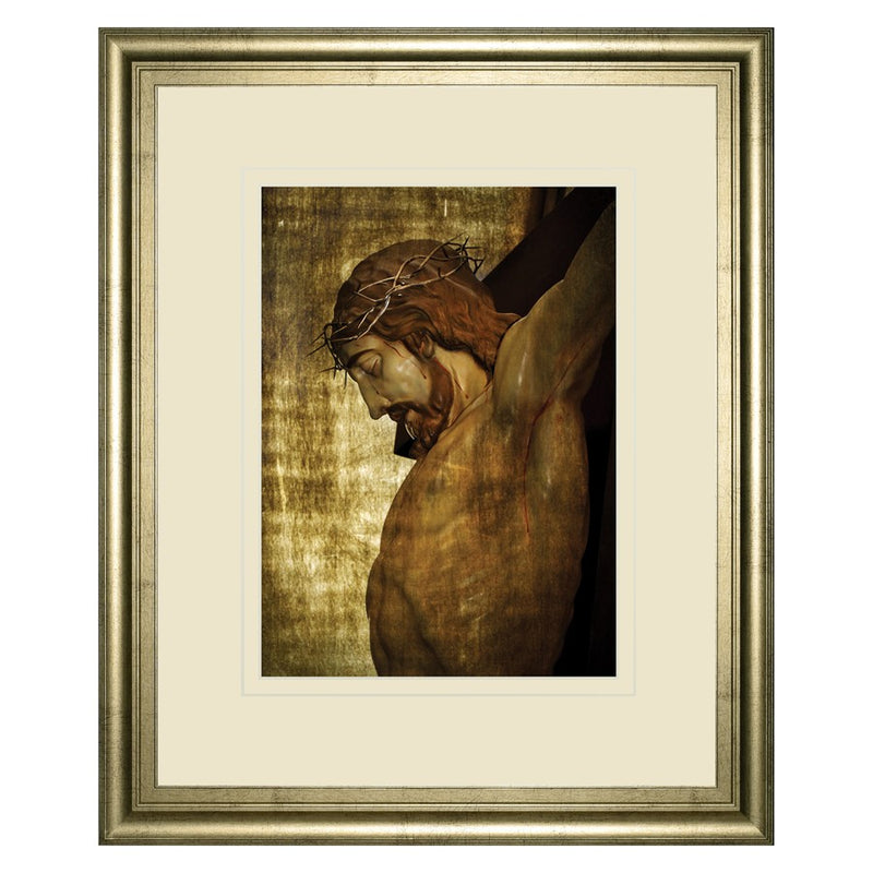 Classy Living Divine Reflection Wall Art Double Mat 34"x40", Chardonnay