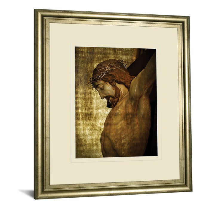 Classy Living Divine Reflection Wall Art Double Mat 34"x40", Chardonnay