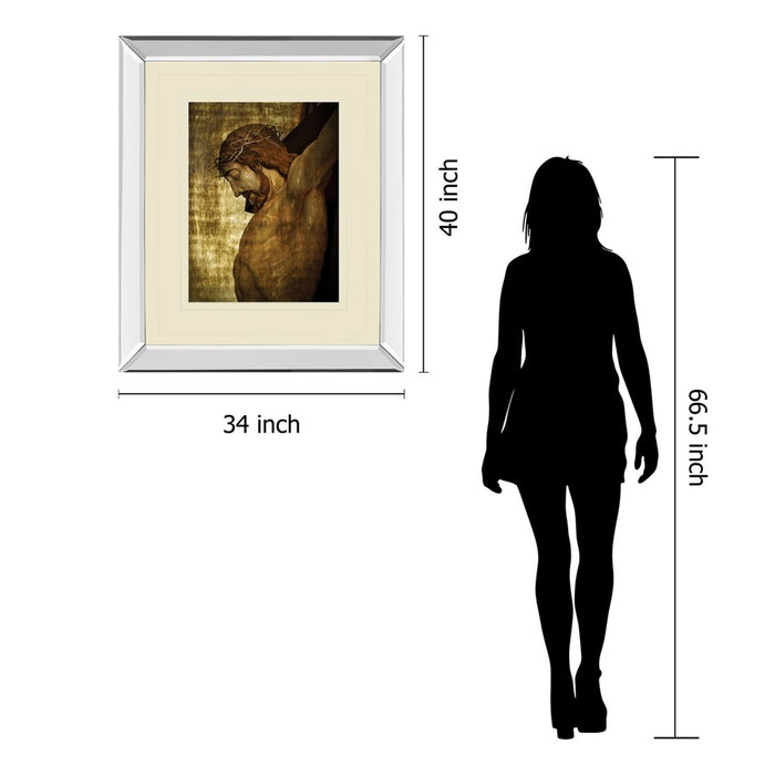 Classy Living Divine Reflection Wall Art 34"x40", Mirrored