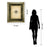Classy Living Regal Emblem Wall Art Double Mat 34"x40", GiIded Radiance