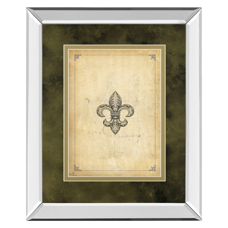 Classy Living Fleur Elegance Wall Art 34"x40", Mirrored