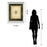 Classy Living Fleur Elegance Wall Art 34"x40", Mirrored