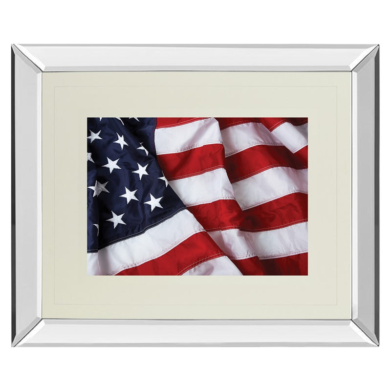Classy Living Stars and Stripes Wall Art 34"x40", Mirrored