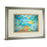 Classy Living Ocean Harmony Wall Art Double Mat 40"x34", Silver Serenity
