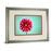 Classy Living Zenia Bloom Wall Art Double Mat 40"x34", Silver Serenity