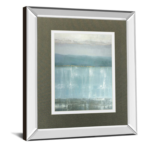 Classy Living Twilight Blues Wall Art 34"x40", Mirrored