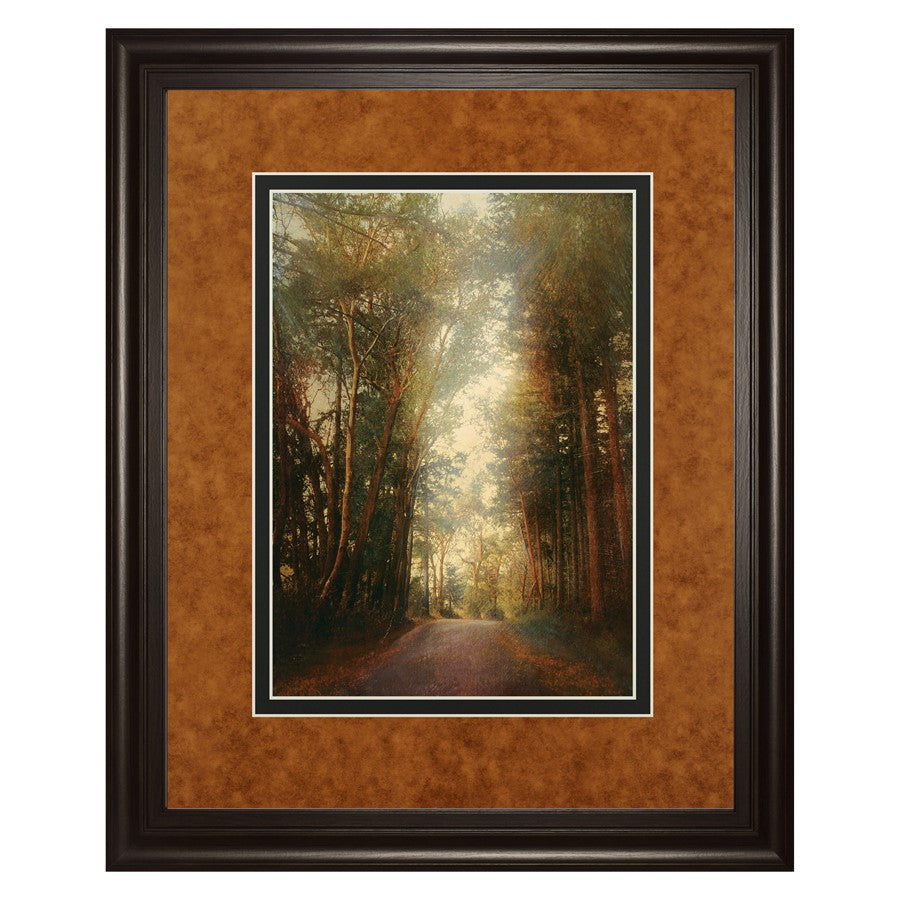 Classy Living Road of Mysteries II Wall Art Double Mat 34"x40", Chocolate