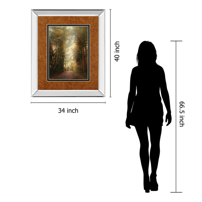 Classy Living Road of Mysteries II Wall Art 34"x40", Mirrored