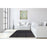 Classy Living Concentric Ovals Wall Art Double Mat 34"x40", Silver