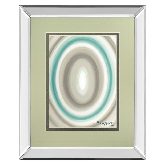 Classy Living Concentric Ovals Wall Art 34"x40", Mirrored - DM5604MF