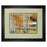 Classy Living Birch Glow Wall Art Double Mat 40"x34", Black
