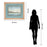 Classy Living Serene Coastline Wall Art Double Mat 40"x34", Rose Gold