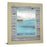 Classy Living Tranquil Seascape Wall Art Double Mat 34"x40", Ivory Bliss