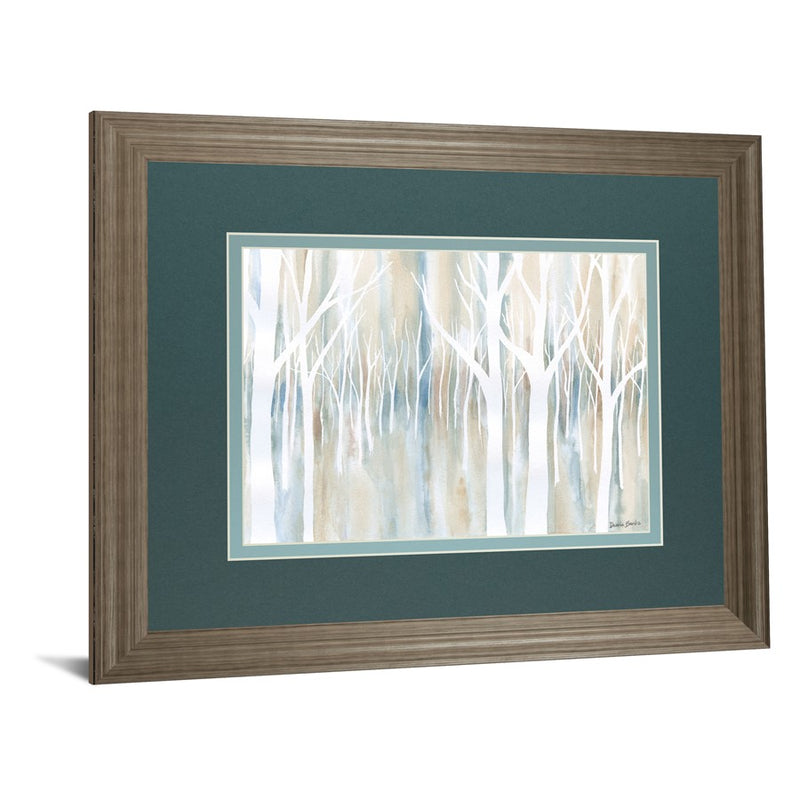 Classy Living Mystical Woods Wall Art Double Mat 40"x34", Tranquil Ash