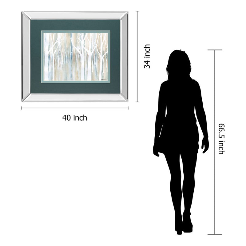 Classy Living Mystical Woods Wall Art 40"x34", Mirrored