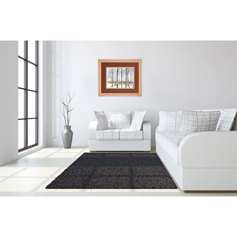 Classy Living Birch Serenity Wall Art Double Mat 40"x34", Rose Gold