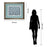 Classy Living Protected Wall Art Double Mat 40"x34", Tranquil Ash