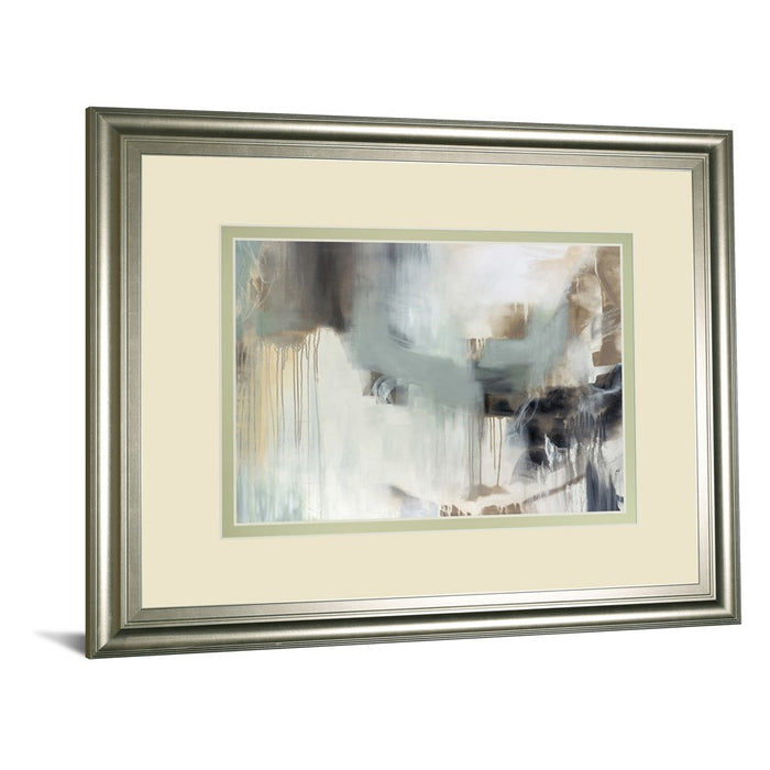 Classy Living Argentum Wall Art Double Mat 40"x34", Silver Serenity