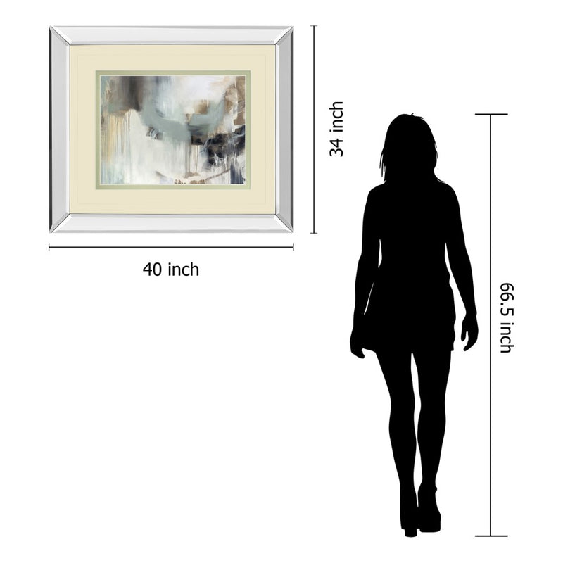 Classy Living Argentum Wall Art 40"x34", Mirrored