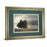 Classy Living Misty Morning Wall Art Double Mat 40"x34", Crisp Chardonnay