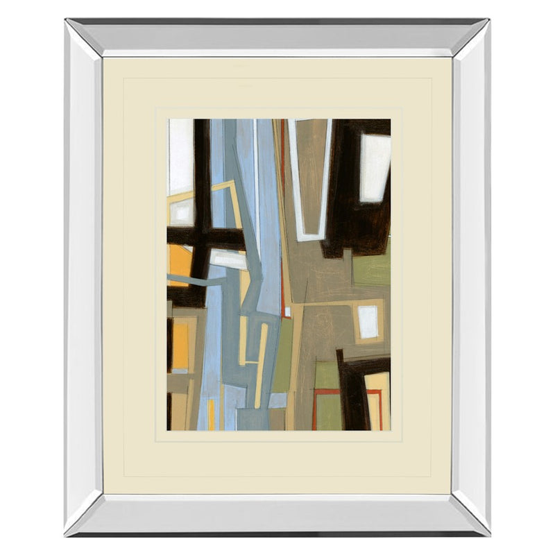 Classy Living Urban Blocks Wall Art 34"x40", Mirrored