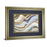 Classy Living Flowing Waves Wall Art Double Mat 40"x34", GiIded Radiance