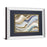 Classy Living Flowing Waves Wall Art 40"x34", Mirrored