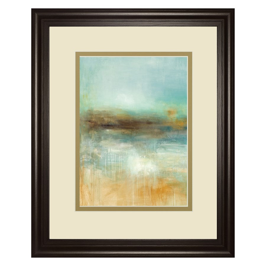 Classy Living Summer Glow Wall Art Double Mat 34"x40", Dark Chocolate