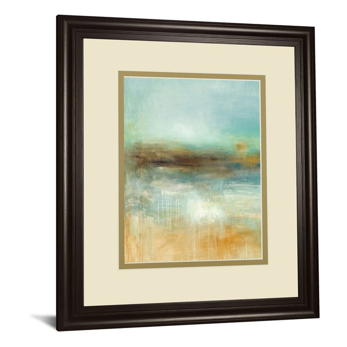 Classy Living Summer Glow Wall Art Double Mat 34"x40", Dark Chocolate