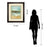 Classy Living Summer Glow Wall Art Double Mat 34"x40", Dark Chocolate