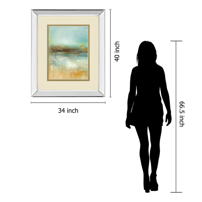 Classy Living Summer Glow Wall Art 34"x40", Mirrored