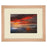 Classy Living Coastal Sunset Glow Wall Art Double Mat 40"x34", Rose Gold