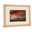 Classy Living Coastal Sunset Glow Wall Art Double Mat 40"x34", Rose Gold