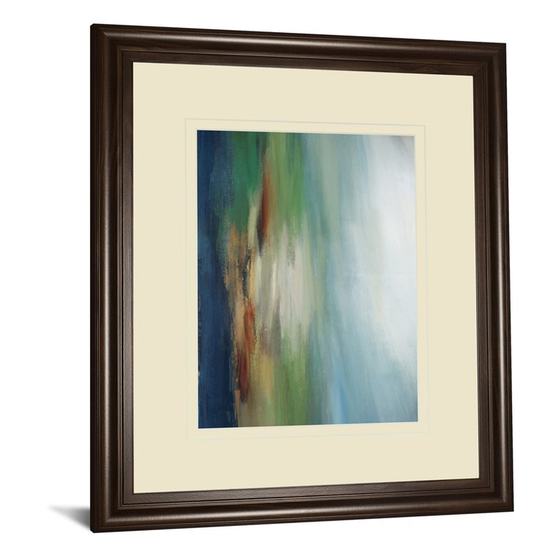 Classy Living First Light Wall Art Double Mat 34"x40", Cinnamon Mocha